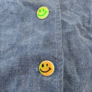 Free Sport Smile Button Tunic